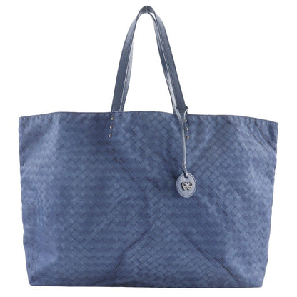Bottega Veneta Intrecciolusion Tote Printed Nylon Large