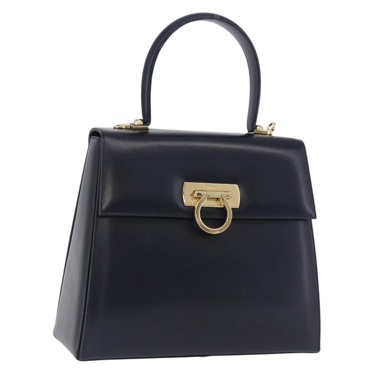 Salvatore Ferragamo Convertible Top Handle Leather Product Image