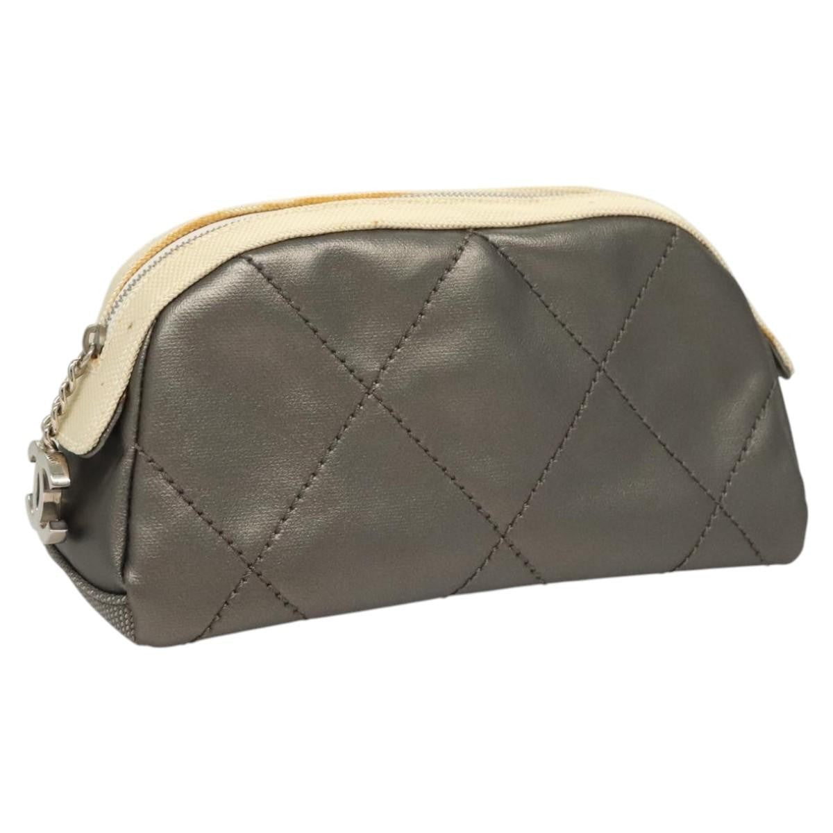 Chanel Vintage Clutch Leather Product Image