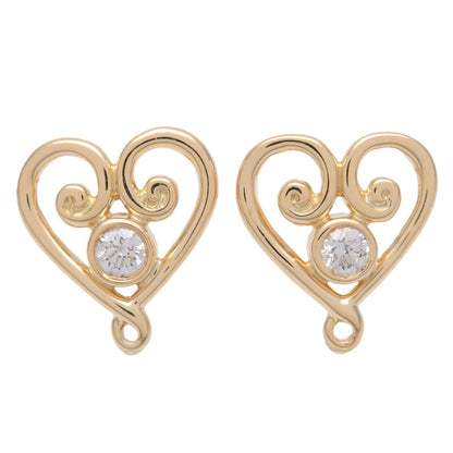 Tiffany & Co. Paloma's Venezia Goldoni Heart Stud 18K Yellow Gold and Diamonds Product Image