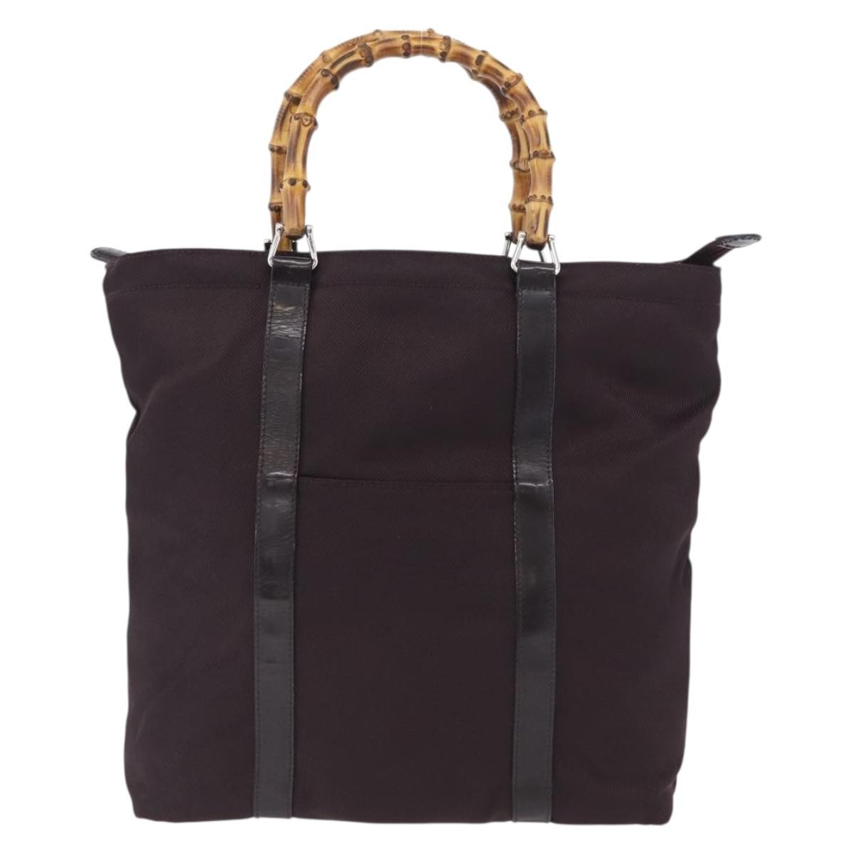 Gucci Bamboo Canvas large
