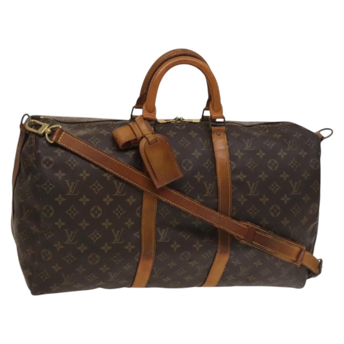 Louis Vuitton Keepall Bandouliere Bag Monogram Canvas 50