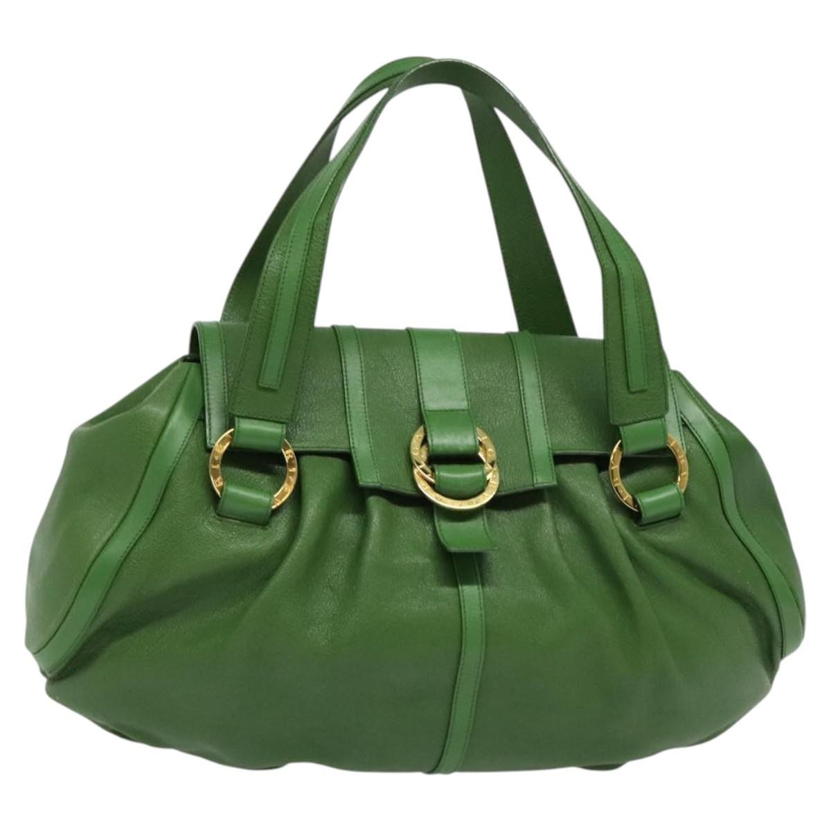 Bvlgari Chandra Hobo Leather Medium