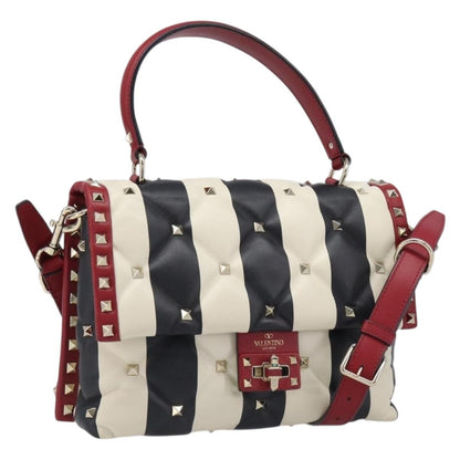 Valentino Garavani Candystud Top Handle Leather Mini