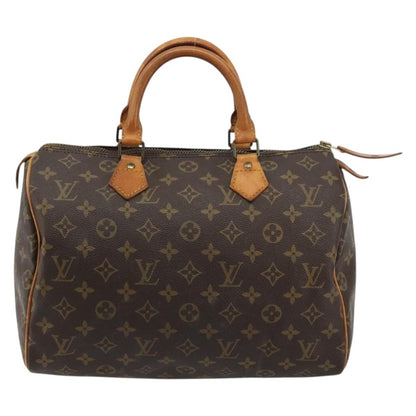 Louis Vuitton Speedy Handbag Monogram Canvas 30