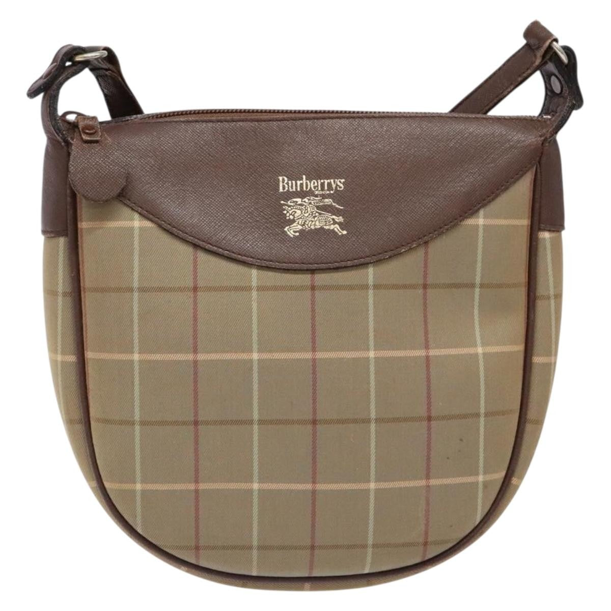 Burberry Nova check Shoulder bag Canvas Product Image