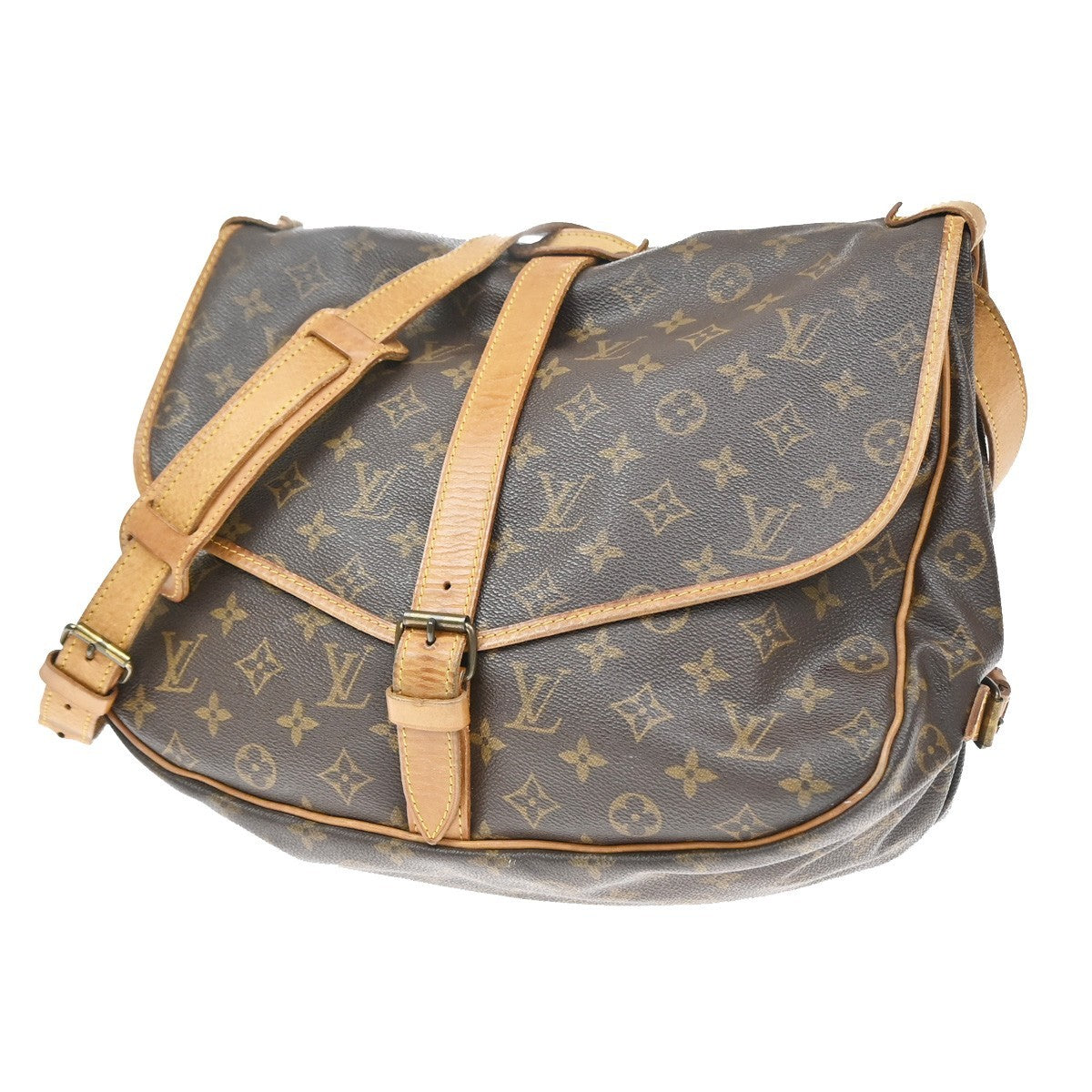 Louis Vuitton Saumur Monogram Canvas 35