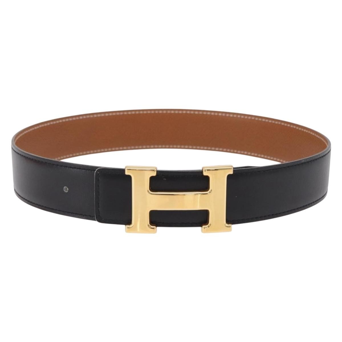 Hermes Constance Reversible Belt Leather Medium