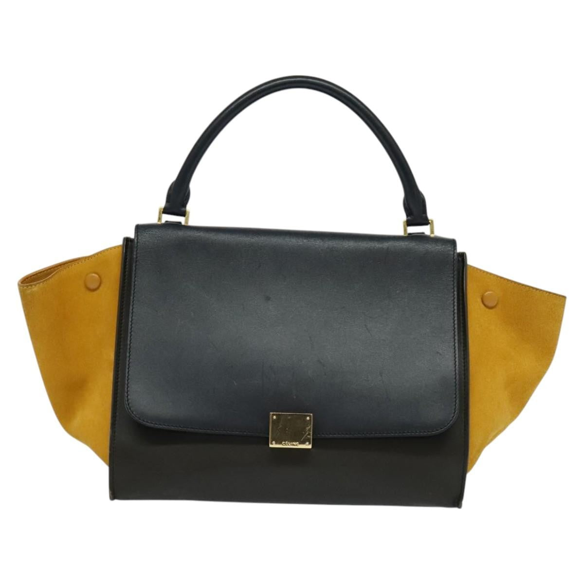 Celine Trapeze Leather with Suede Medium