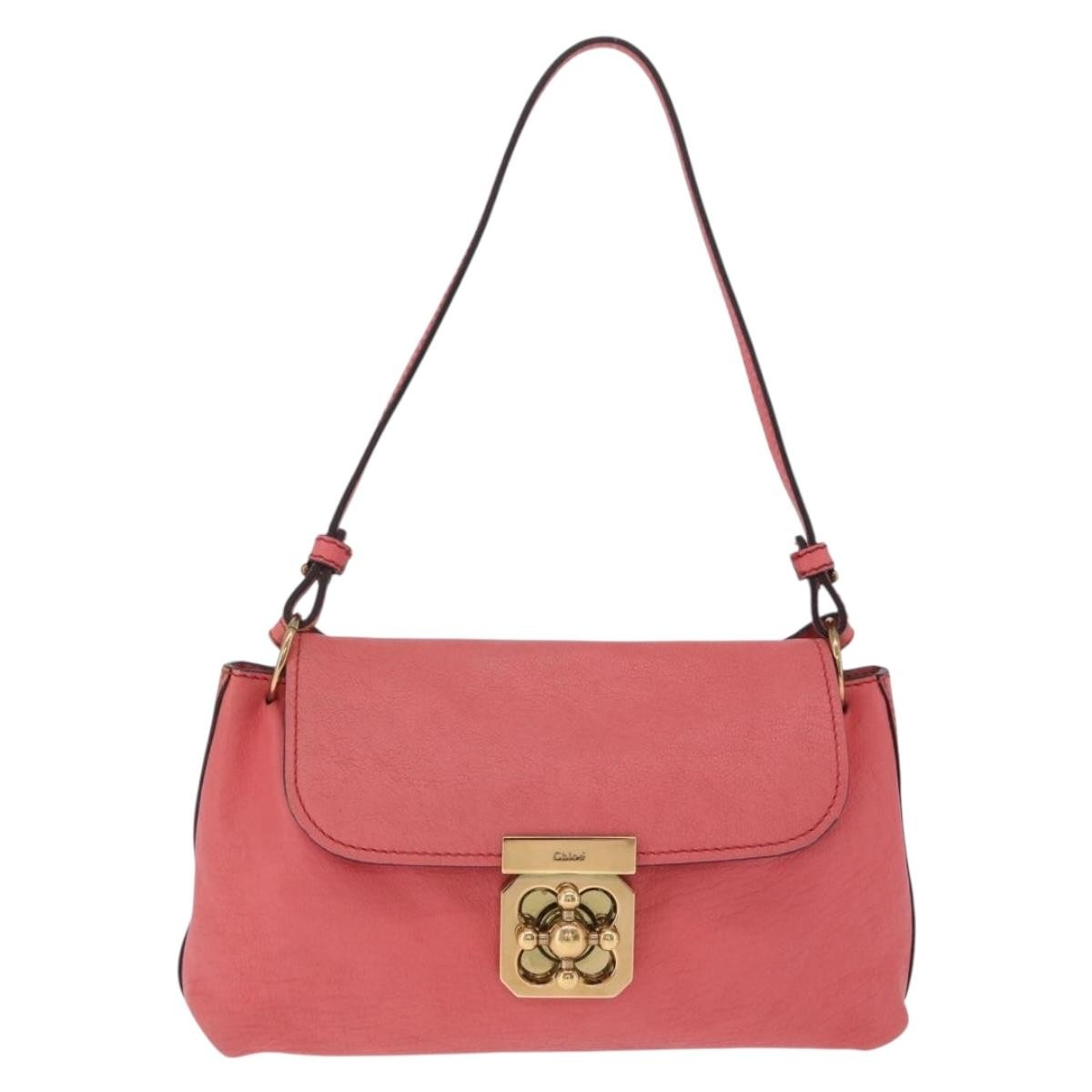 Chloe Elsie Satchel Leather Product Image