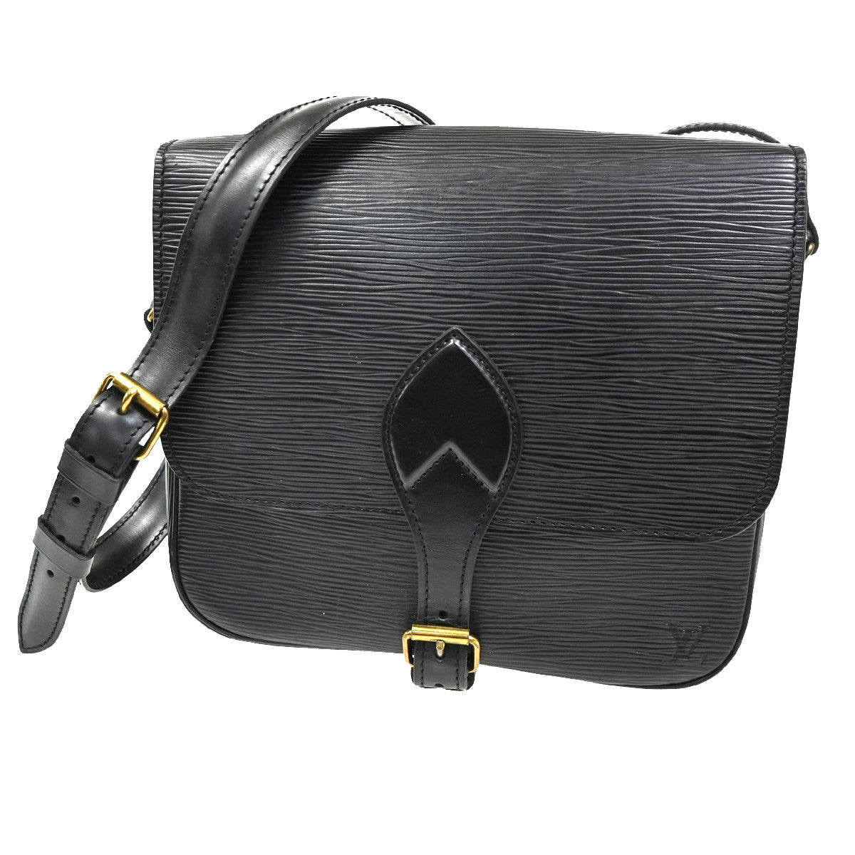 Louis Vuitton Cartouchiere Handbag Epi Leather MM