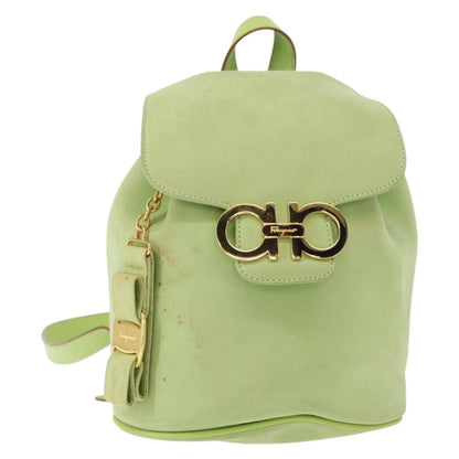 Salvatore Ferragamo Gancini Backpack Suede Product Image
