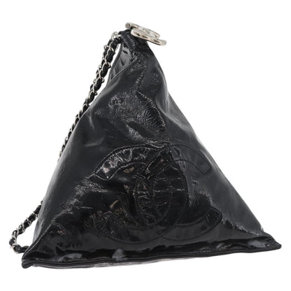 Chanel Bon Bon Pyramid Wristlet Patent Small