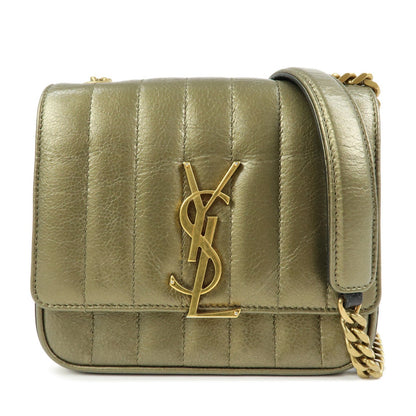 Saint Laurent Vicky Vertical Quilted Leather Medium