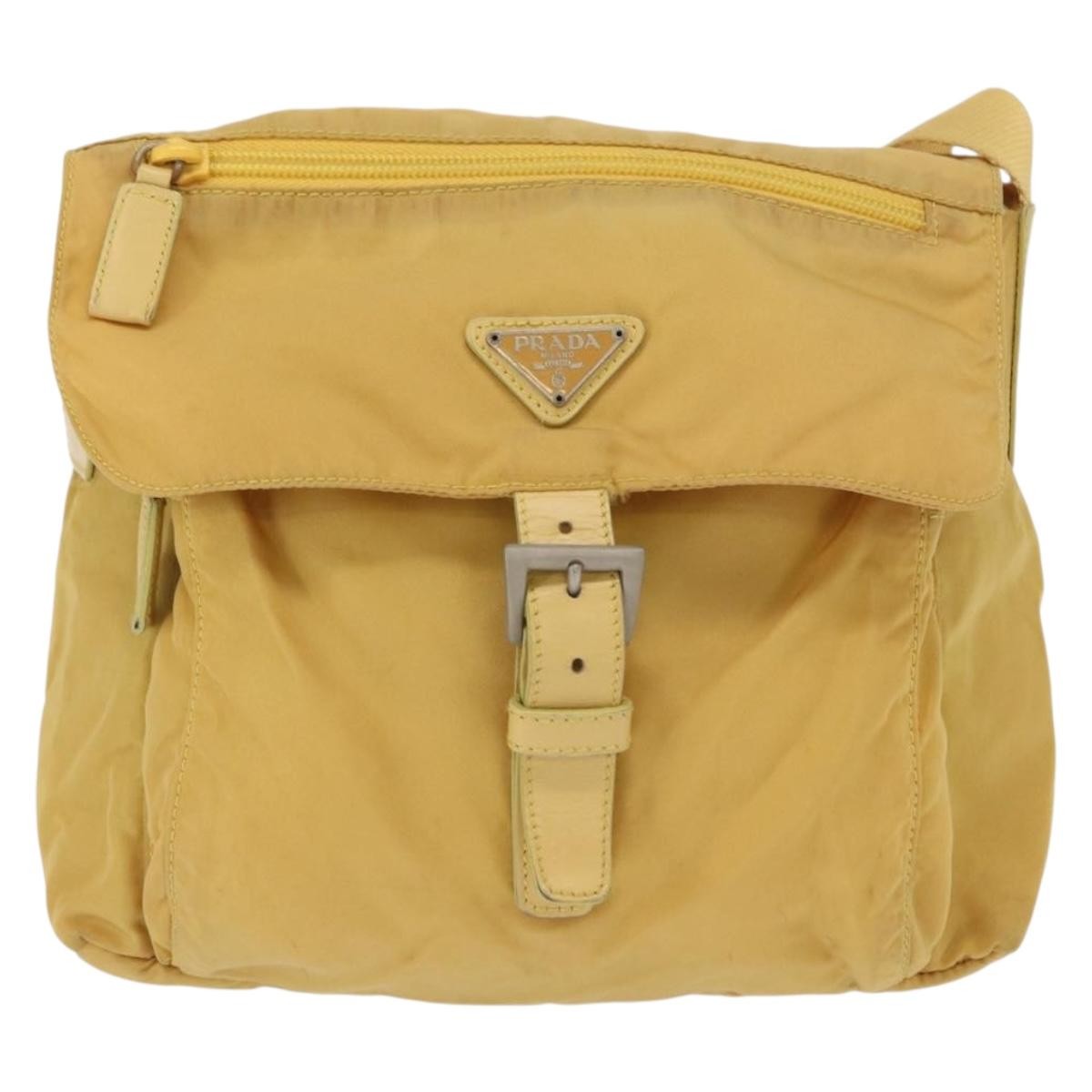 Prada Buckle Messenger Tessuto Small