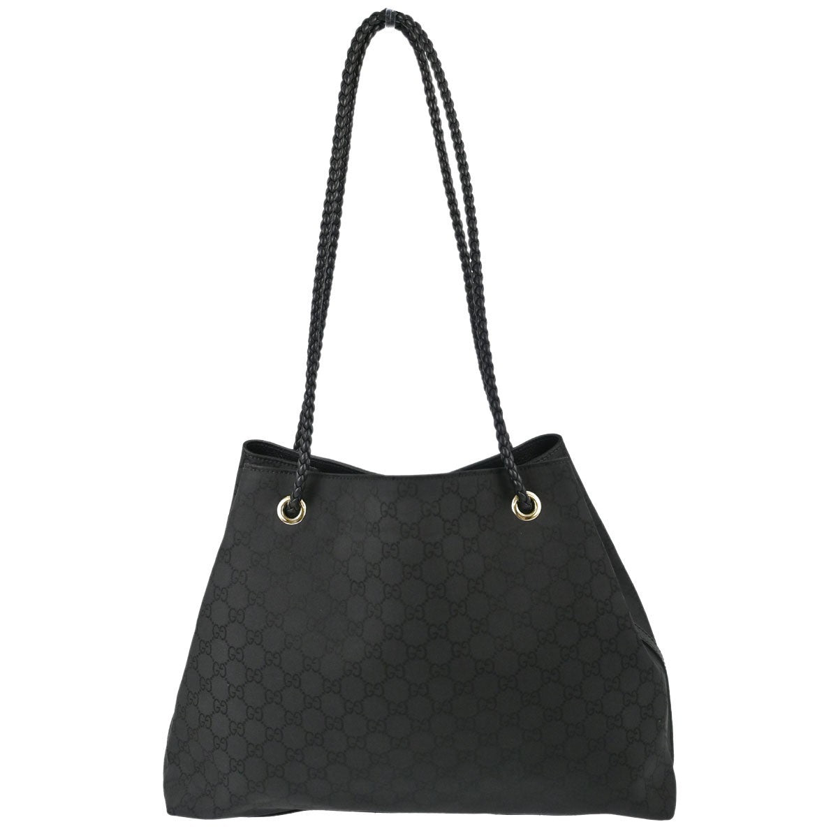 Gucci Vintage Open Shoulder Bag (Outlet) GG Canvas with Leather Product Image