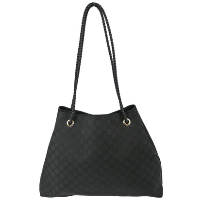 Gucci Vintage Open Shoulder Bag (Outlet) GG Canvas with Leather Product Image