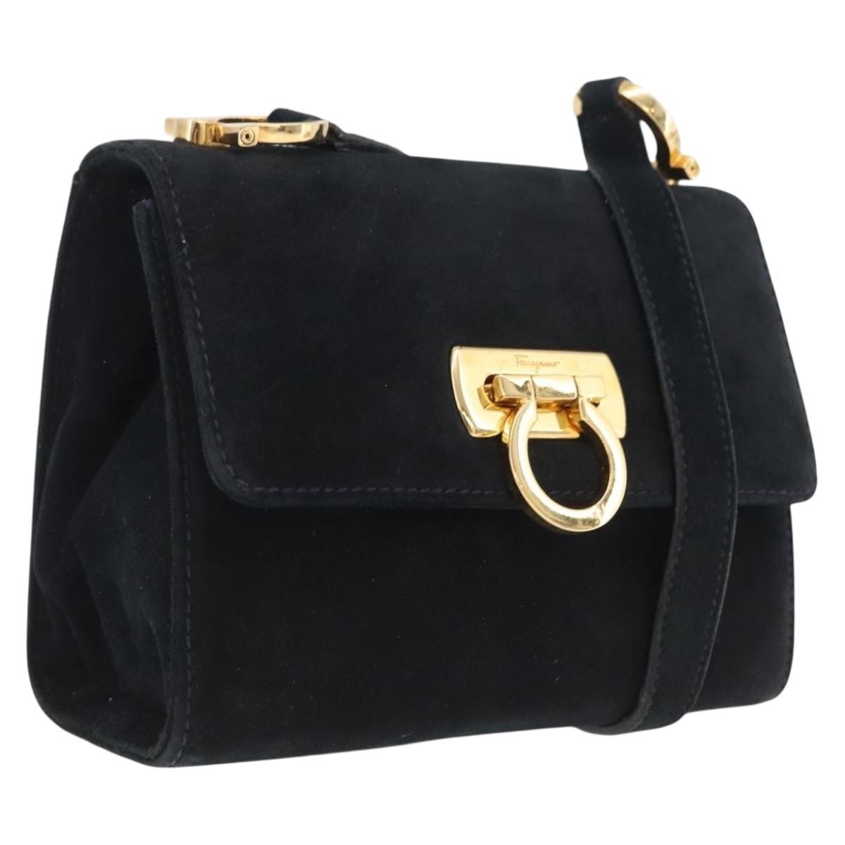 Salvatore Ferragamo Gancini Suede Product Image
