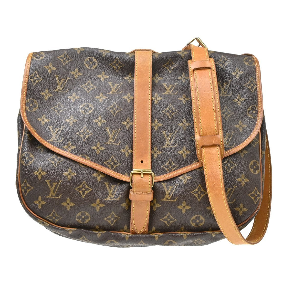 Louis Vuitton Saumur Monogram Canvas 35