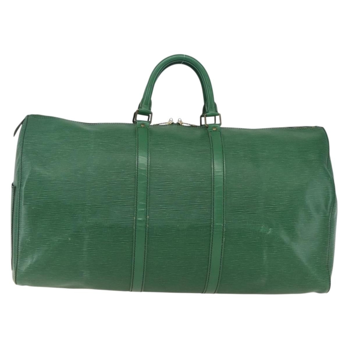 Louis Vuitton Keepall Bag Epi Leather 55
