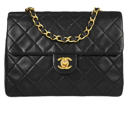 Chanel Vintage Square Classic Flap Quilted Lambskin Small