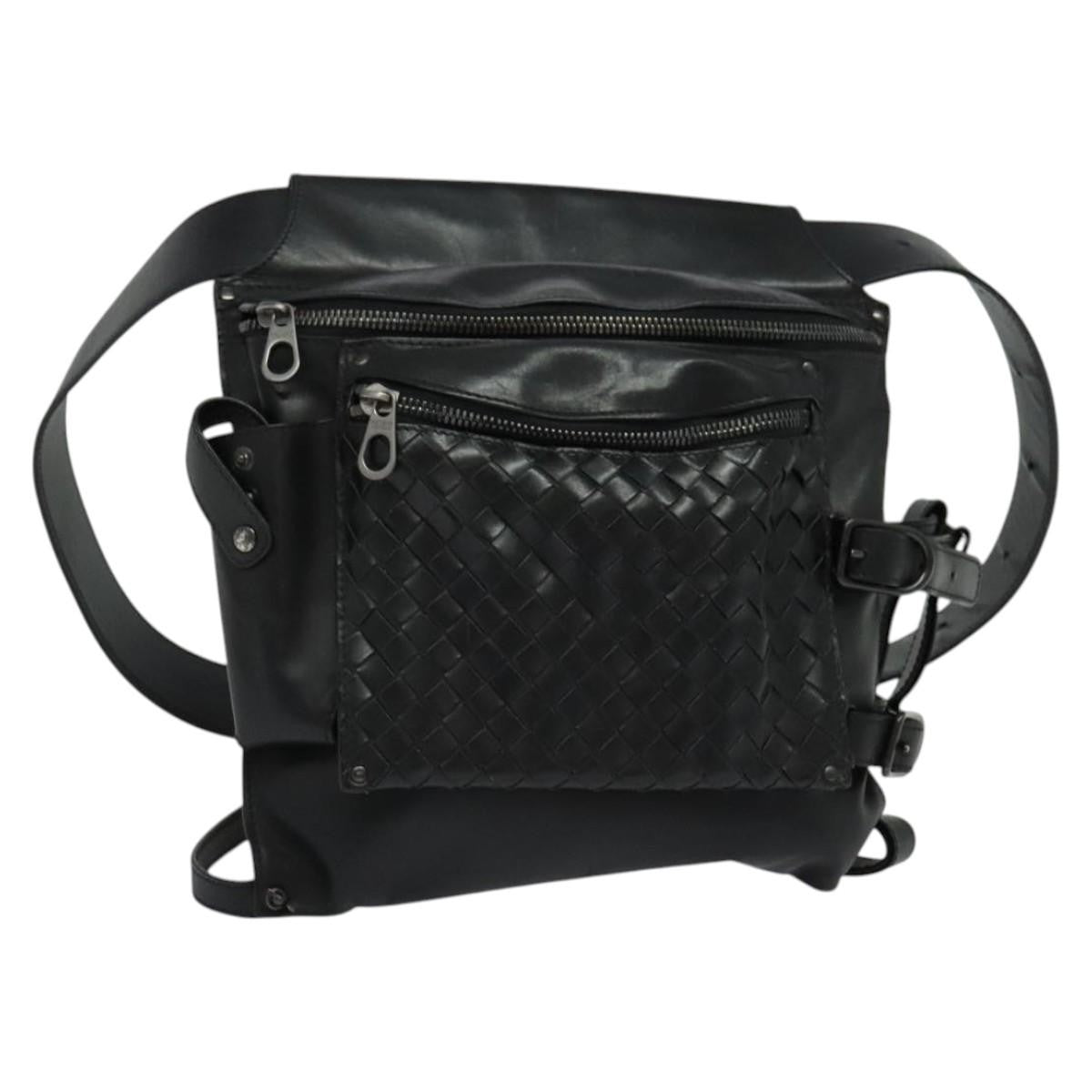Bottega Veneta Utility Waist Leather with Intrecciato Product Image