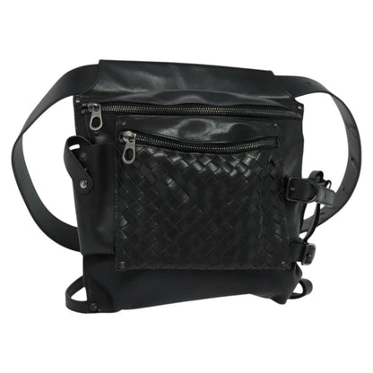 Bottega Veneta Utility Waist Leather with Intrecciato Product Image