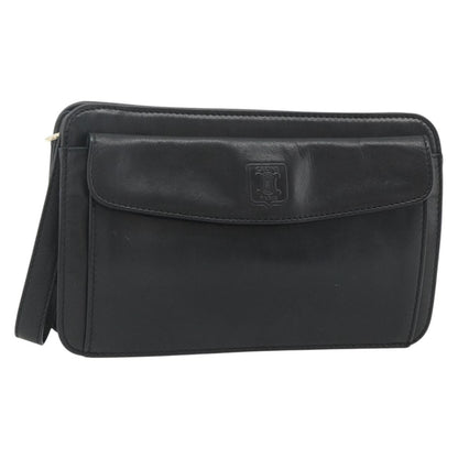 Celine Zip Clutch Leather Oversized