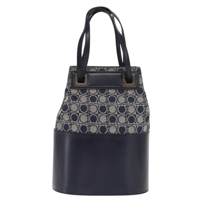 Salvatore Ferragamo Gancini Canvas and leather Product Image
