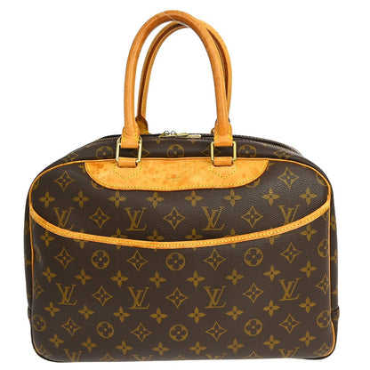 Louis Vuitton Deauville Handbag Monogram Canvas 34