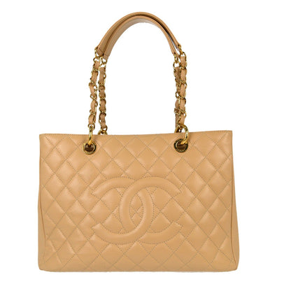 Chanel Grand Shopping Quilted Caviar XL