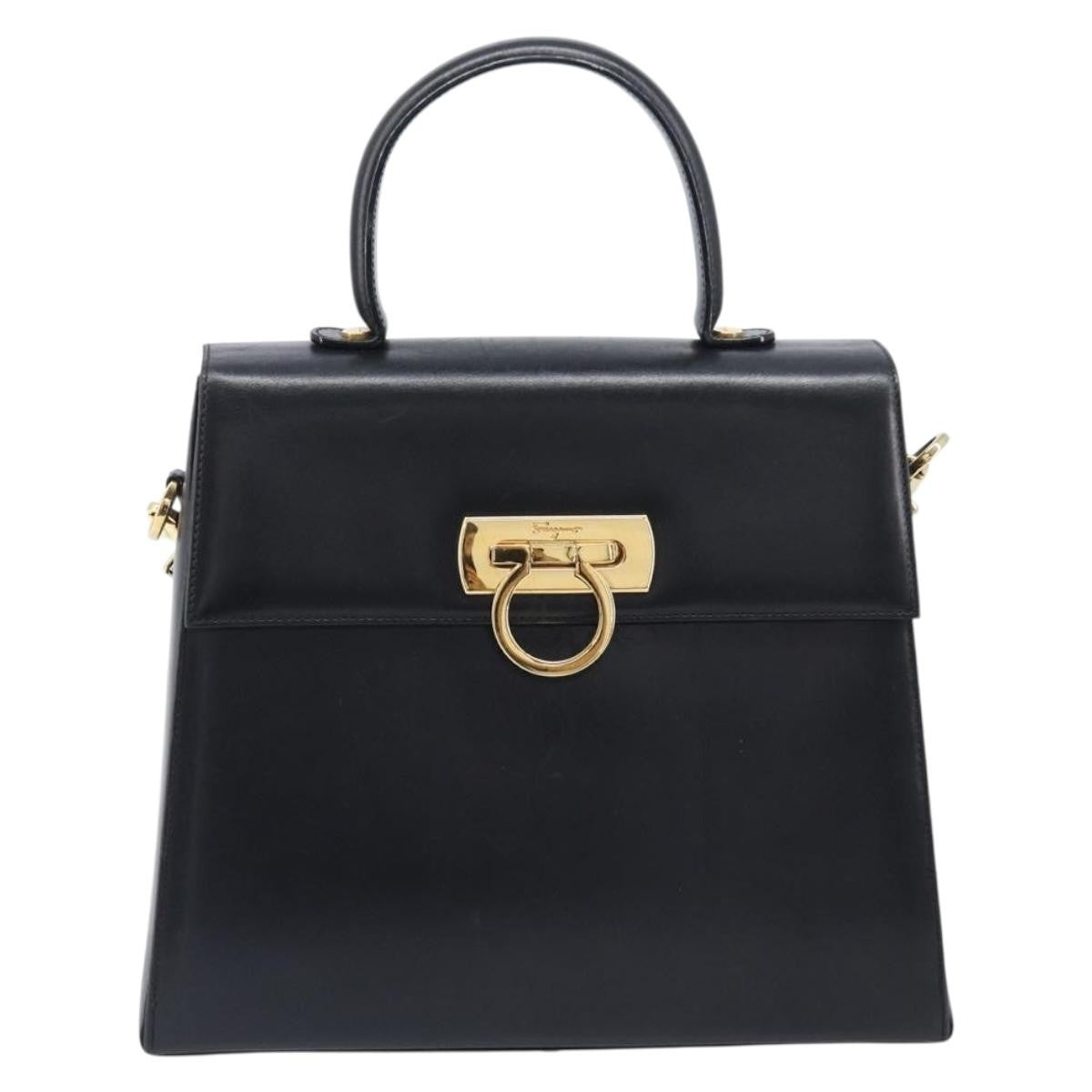 Salvatore Ferragamo Convertible Top Handle Leather Product Image