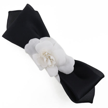 Chanel Camellia Ribbon Headband Silk Product Image