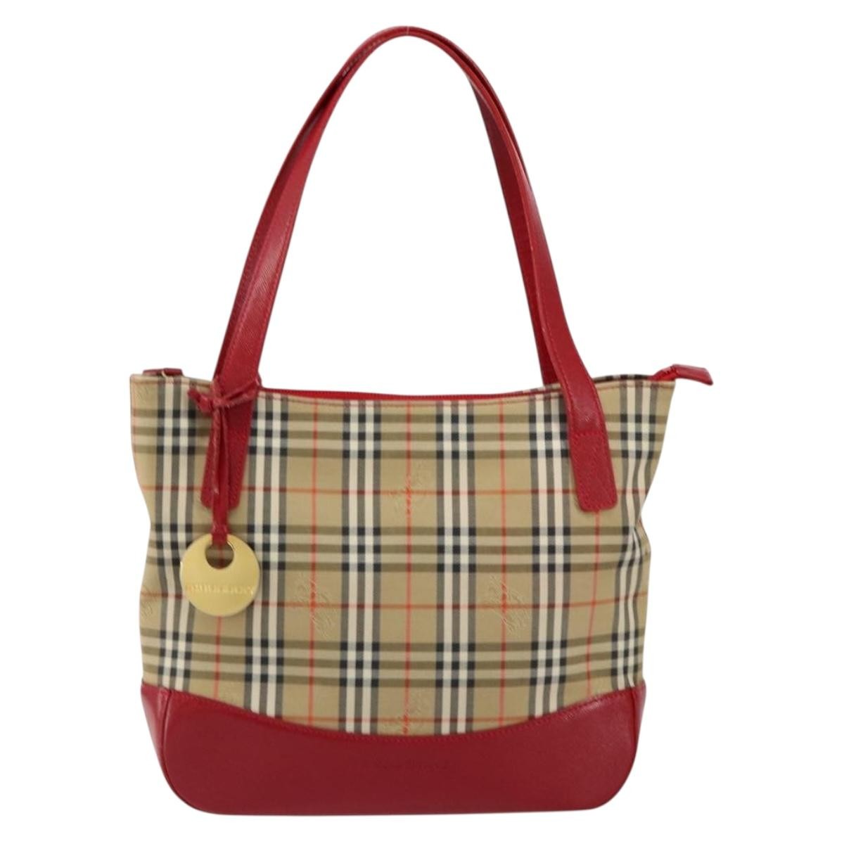 Burberry Nova Check Handbag Nova Check Canvas Product Image
