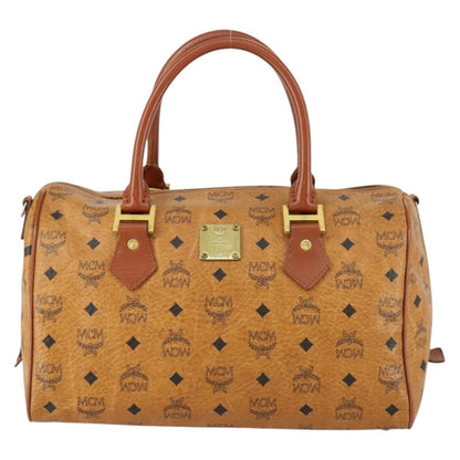 MCM Visetos logogramme Handbag Canvas and Leather Product Image