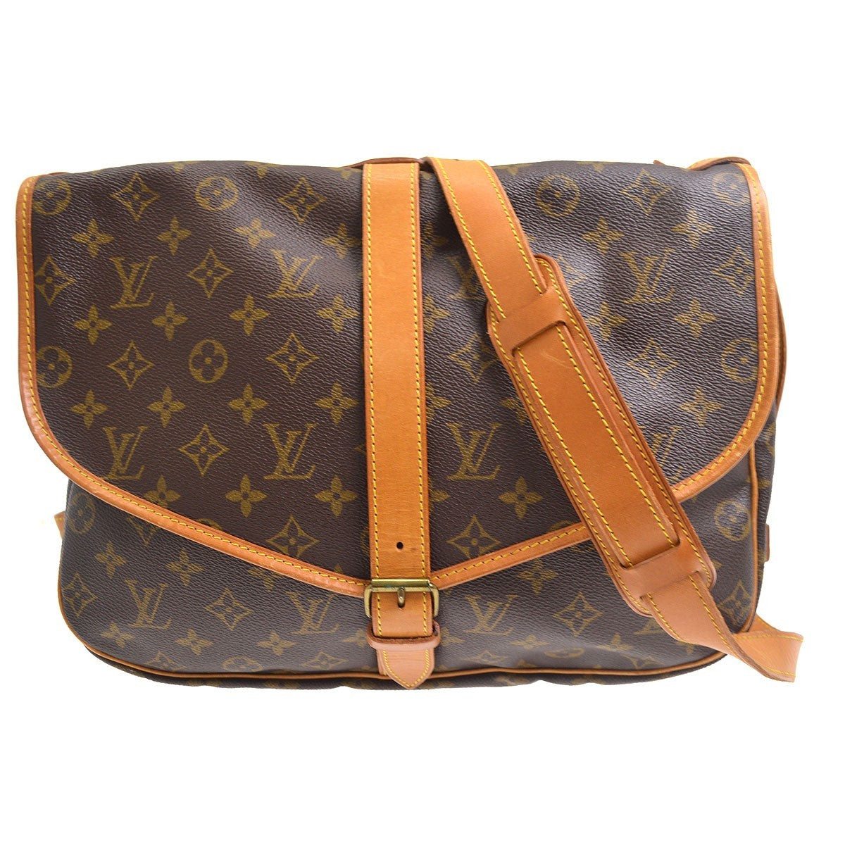 Louis Vuitton Saumur Monogram Canvas 35