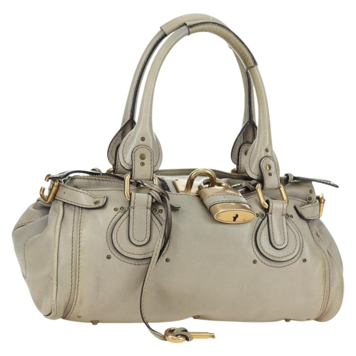 Chloe Paddington Lock Handbag Leather small