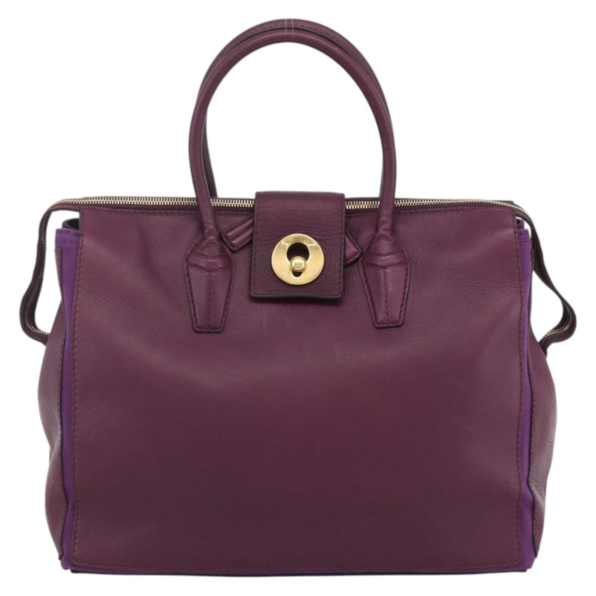 Saint Laurent Bicolor Muse Two Cabas Leather Product Image