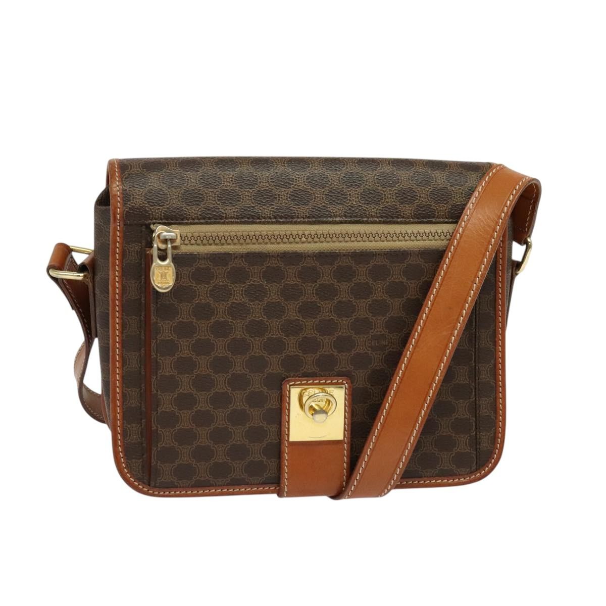 Celine Vintage Macadam Canvas and Leather Product Image