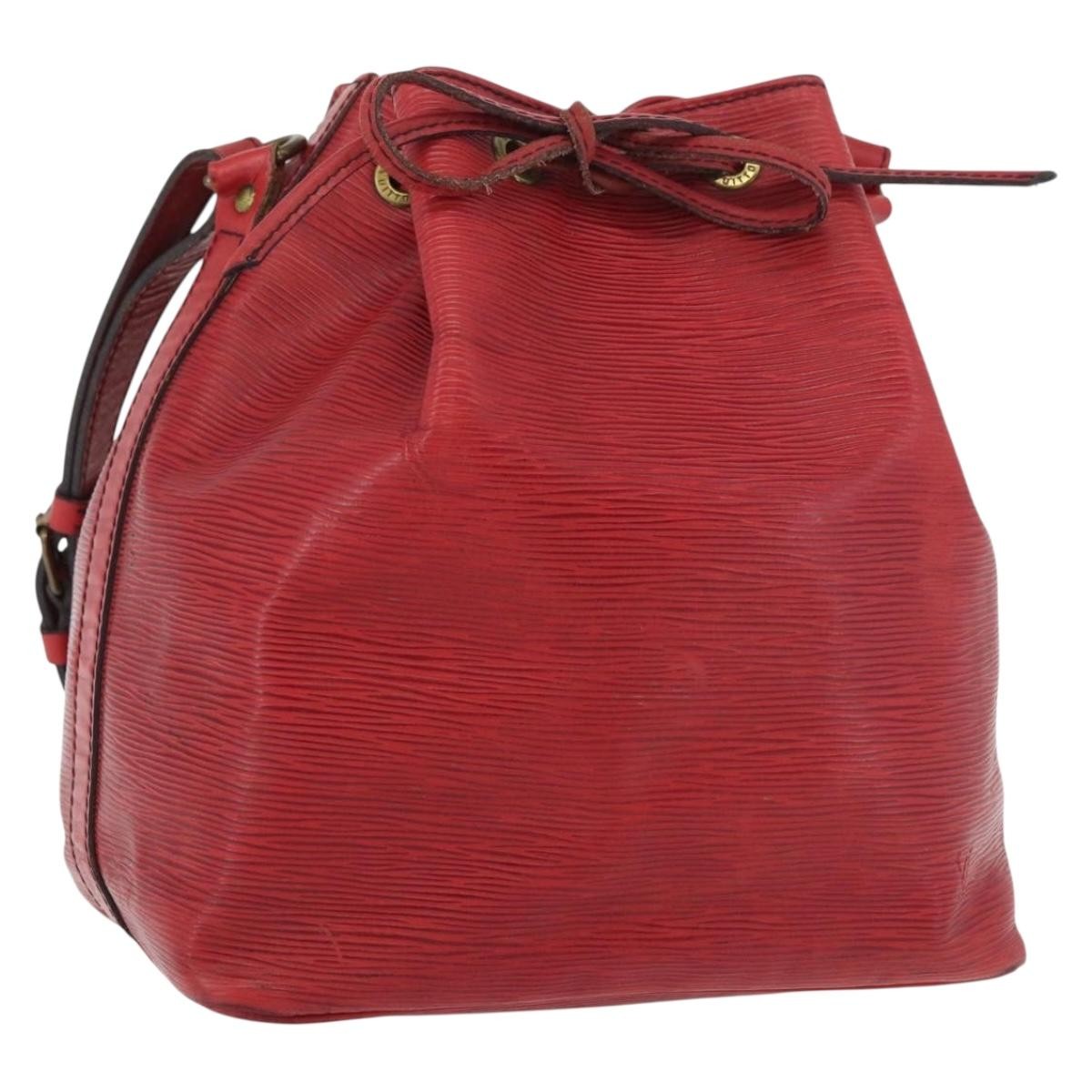 Louis Vuitton Petit Noe Epi Leather Medium