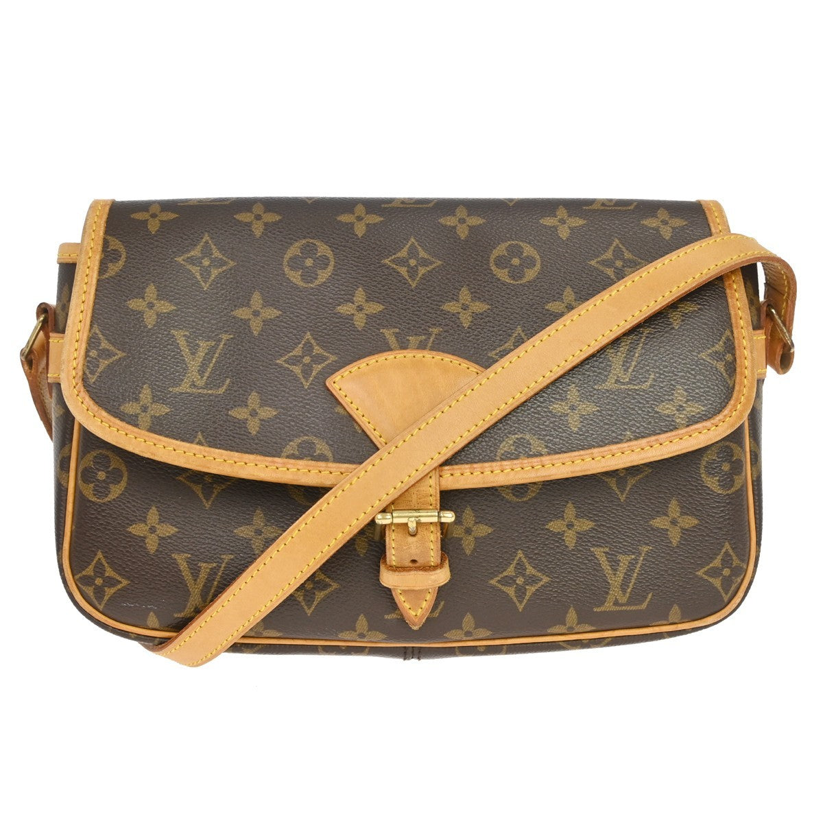 Louis Vuitton Sologne Handbag Monogram Canvas Product Image