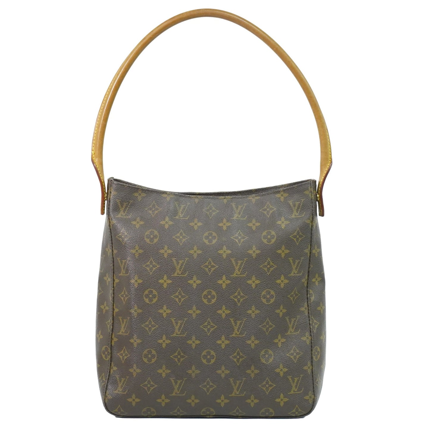 Louis Vuitton Monogram Looping Handbag Monogram Canvas GM