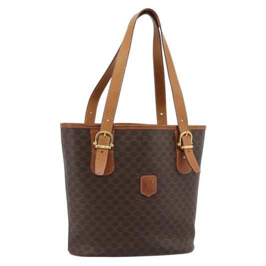 Celine Vintage Macadam Canvas and Leather Product Image