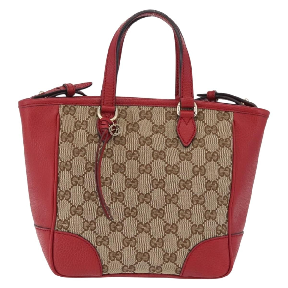 Gucci Bree Convertible GG Canvas with Leather Small