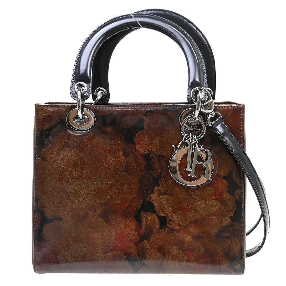 Christian Dior Vintage Lady Dior Patent Patent leather Product Image