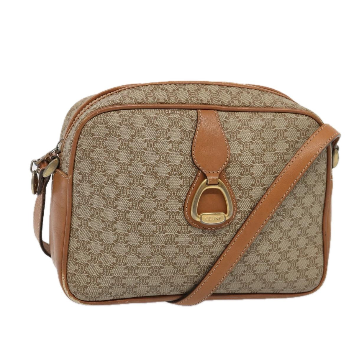 Celine Vintage Macadam Canvas and Leather Product Image