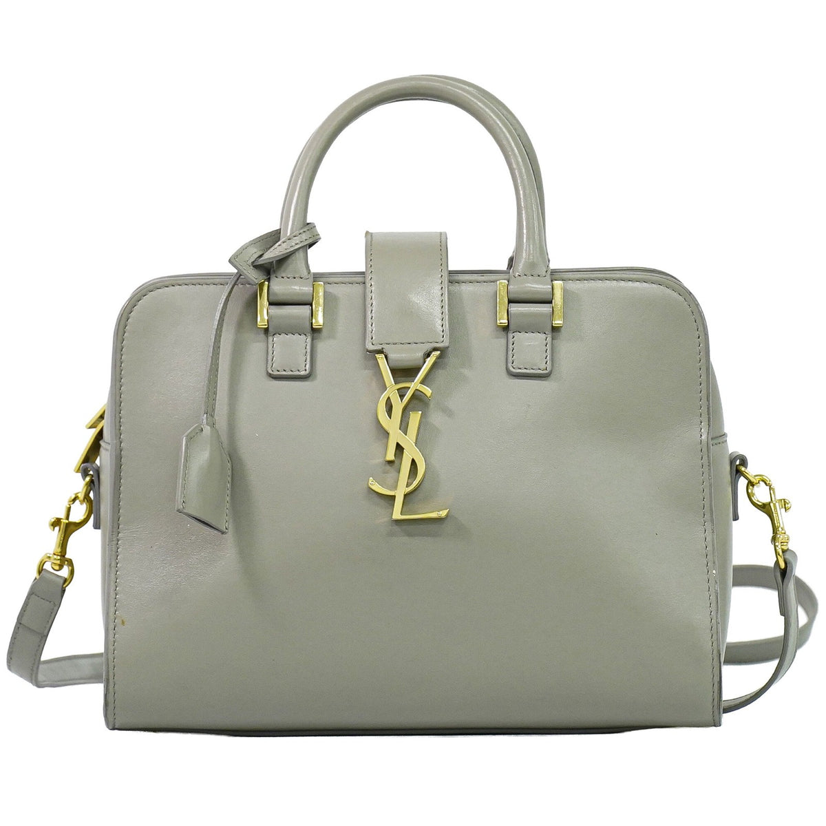 Saint Laurent Monogram Cabas Leather Medium