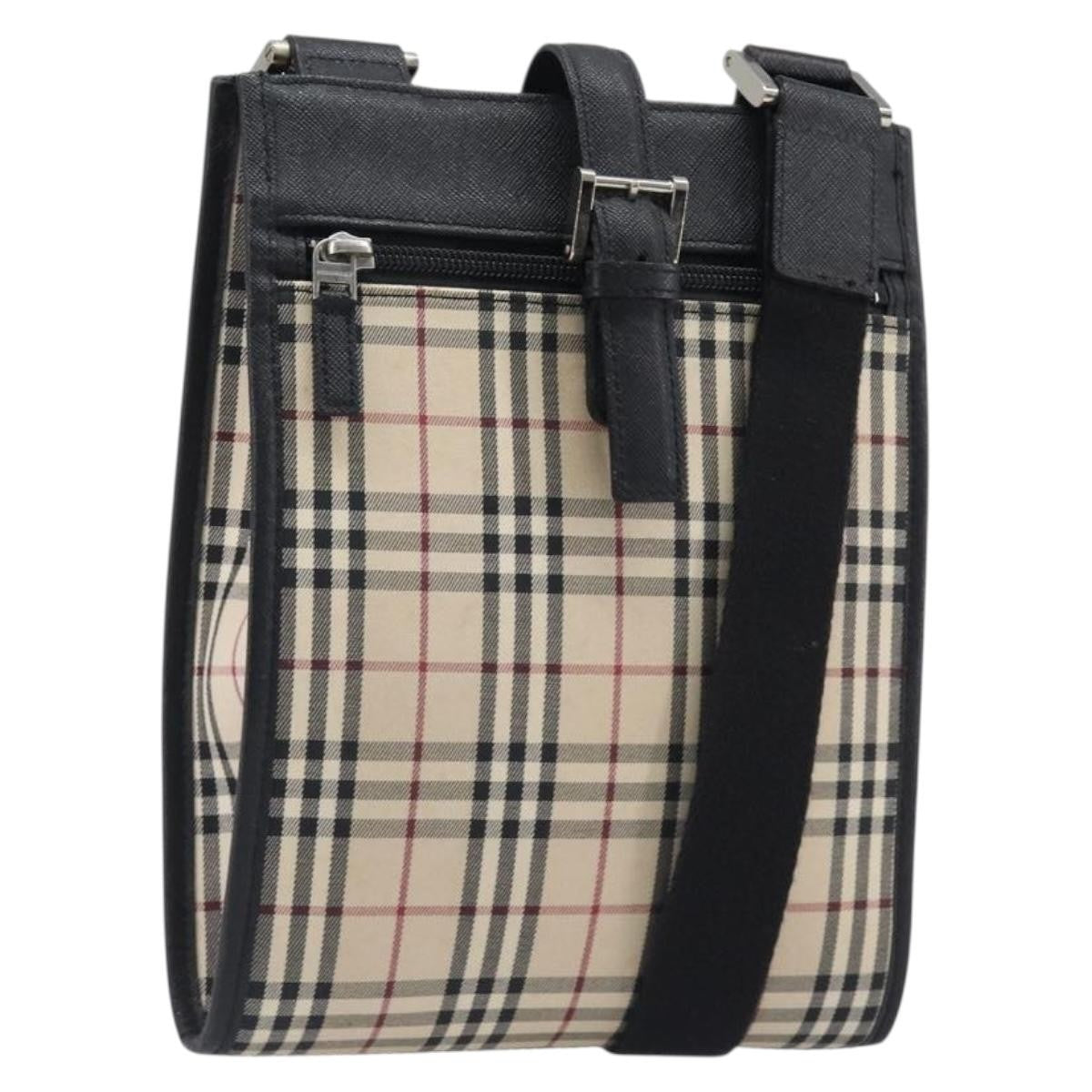 Burberry Nova Check Shoulder Bag Canvas Product Image