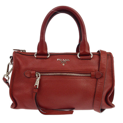 Prada Convertible Boston Vitello Daino Medium