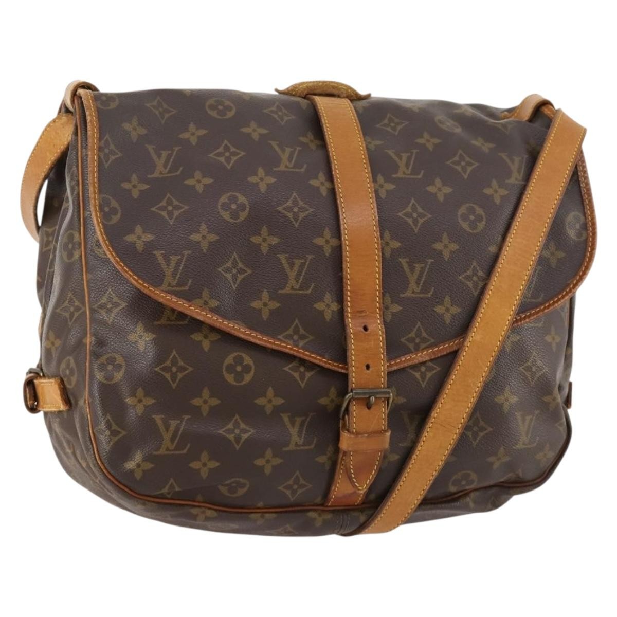 Louis Vuitton Saumur Monogram Canvas 35